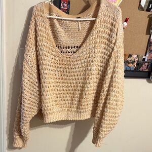 Free people knit sweater